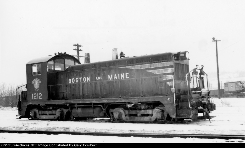 BM NW2 #1212 - Boston & Maine